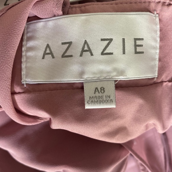 4 Azazie Vintage Mauve bridesmaids dresses - Picture 8 of 13